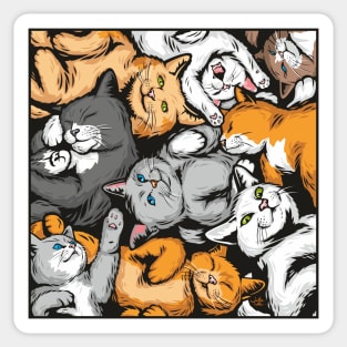 Cute Cats Sticker